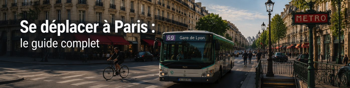 Se déplacer à Paris : le guide complet